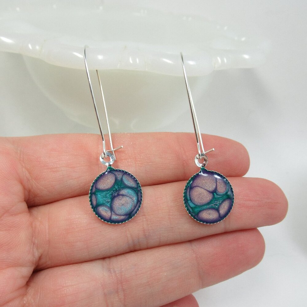 Handmade Painted lightweight earrings